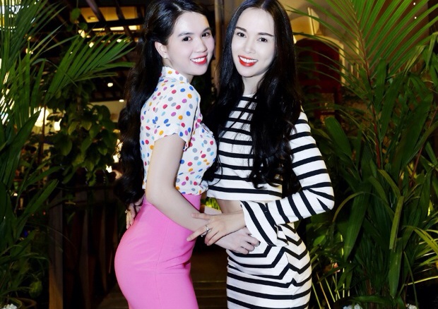 Ngoc Trinh mac so-mi kin dao di su kien hinh anh