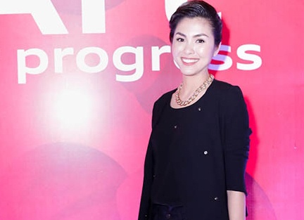 Trang phuc tu thiet ke cua Tang Thanh Ha vao nhom sao xau hinh anh