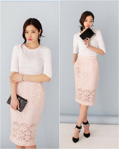 Một mẫu váy khác dành cho nàng công sở sành điệu giá 350 ngàn đồng.