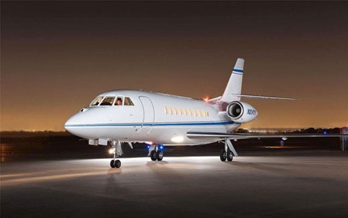 Cận cảnh chiếc máy bay với nội thất sang trọng của Lưu Đào.