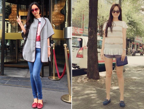 Mai Phuong Thuy: Hoa hau me dep le, giay bet binh dan hinh anh