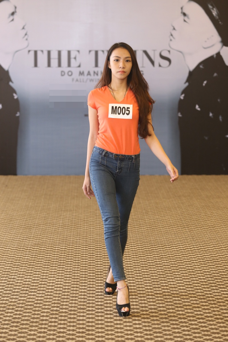 Thí sinh này được khen là có gương mặt đậm chất mẫu.