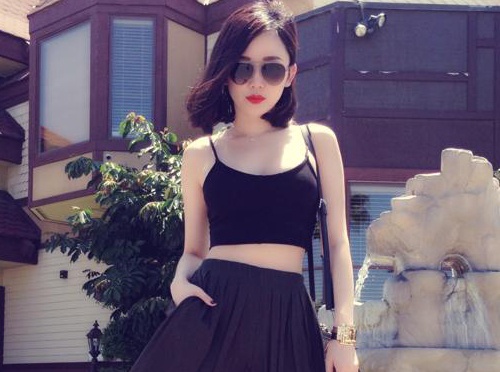 Toc Tien gay sot khi doi kieu toc bob ngan nang dong hinh anh