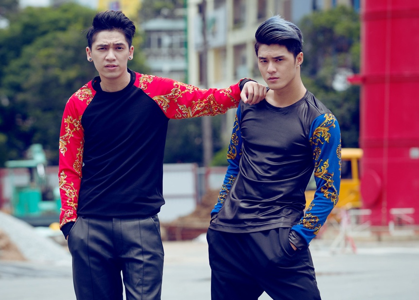 Lam Vinh Hai - Tronie Ngo khoe dang chuan tren pho hinh anh