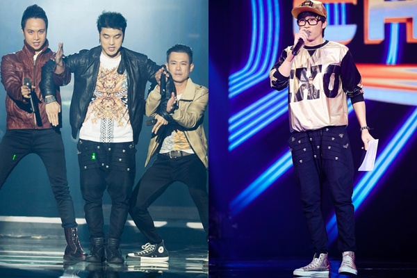 Hoai Linh mac trung quan tut voi Ung Hoang Phuc hinh anh