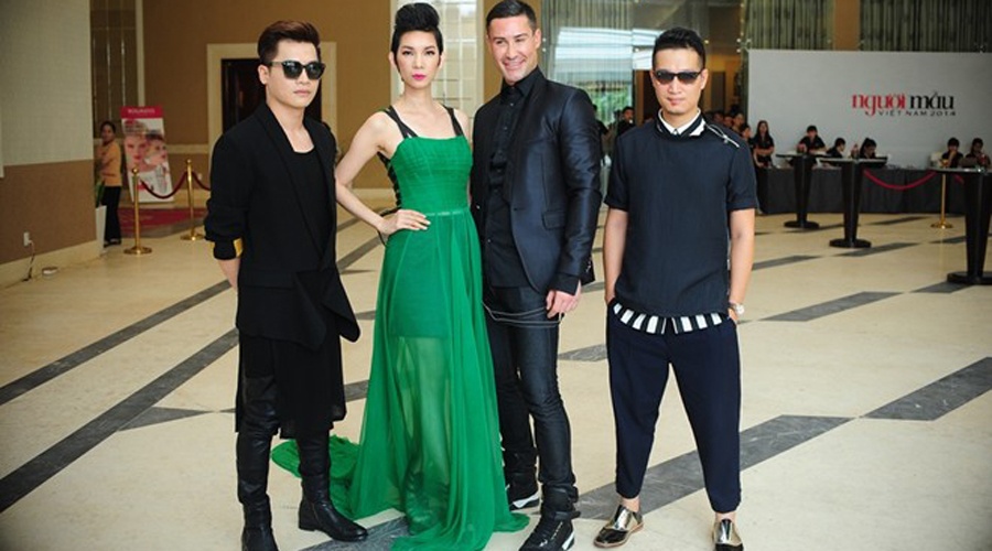 Xuan Lan mac vay xuyen thau, di xe sang cham thi Next Top hinh anh