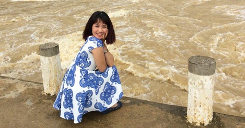 Diễn viên Nguyệt Hằng.