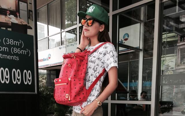 Mai Phuong Thuy: Hoa hau nghien ao thun gia re hinh anh