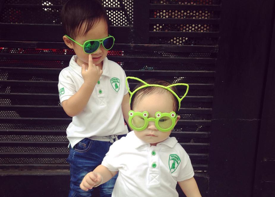 BST kinh ram ngo nghinh cua nhoc ty nha Ly Hai, Linh Nga hinh anh