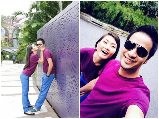 Gu thoi trang cap doi an y cua Ngoc Lan va chong hut hinh anh