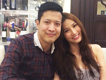 Diem My 9X bat ngo khi ban trai dai gia cau hon hinh anh