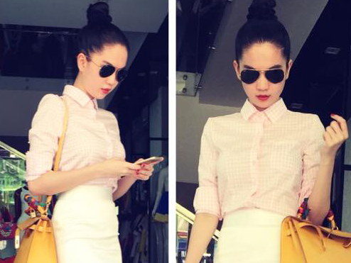 Ngoc Trinh, Huyen Ny mac doi thuong gay chu y nhat tuan qua hinh anh