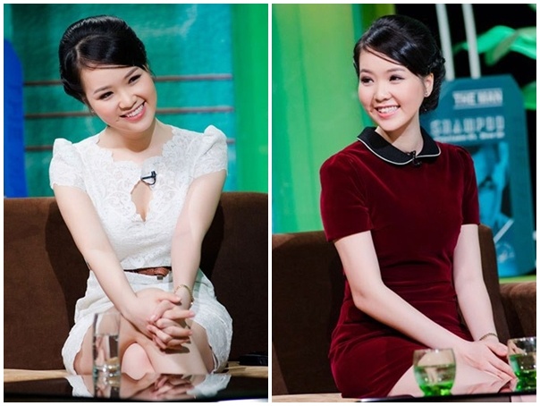 Thụy Vân luôn biết cách chọn trang phục phù hợp để tôn lên nét đẹp mặn mà, quyến rũ.