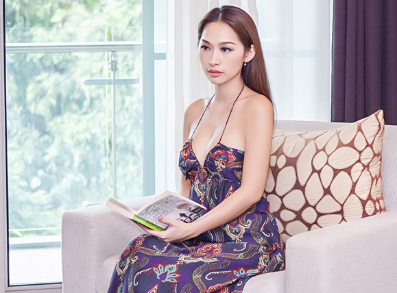 Can ho cao cap bac nhat Sai Gon cua Quynh Thy hinh anh