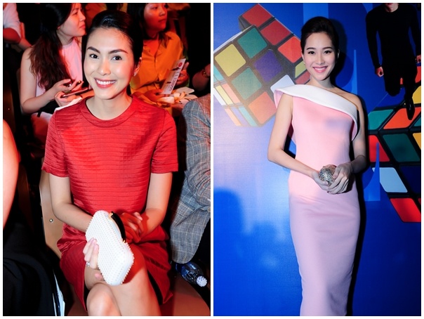 Ha Tang, Dang Thu Thao mac dep nhat tham do Elle Show hinh anh