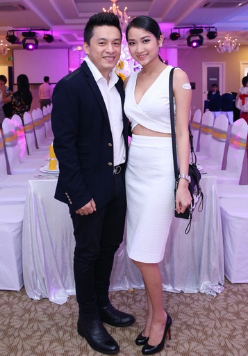 Yến Phương cùng Lam Trường tham gia một số sự kiện Vbiz.