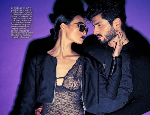 Trang Khieu goi cam tren tap chi dan ong tai Italy hinh anh