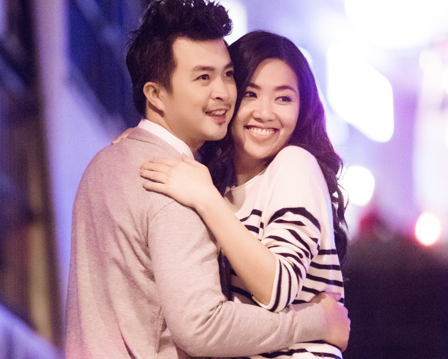 Chong sap cuoi hon Le Khanh tren pho hinh anh