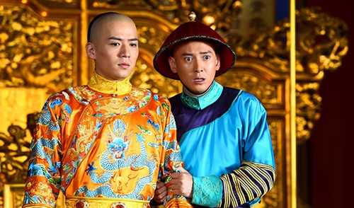 Tình bạn đồng giới thú vị giữa Khang Hy và Tiểu Bảo.