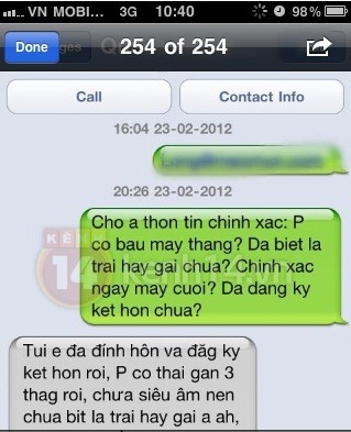 cuộc đối thoại giữa một blogger và người được cho là Ngọc Ngoan