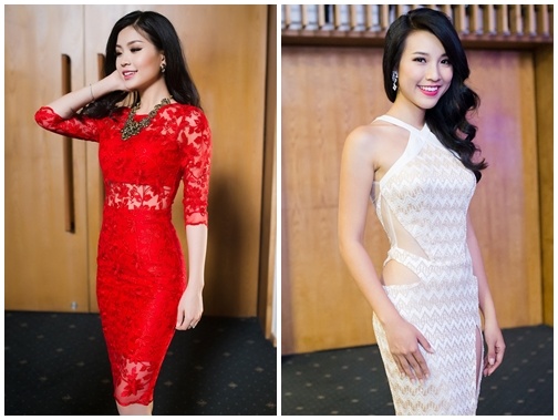 Diem Trang - Hoang Oanh do dang sexy hinh anh