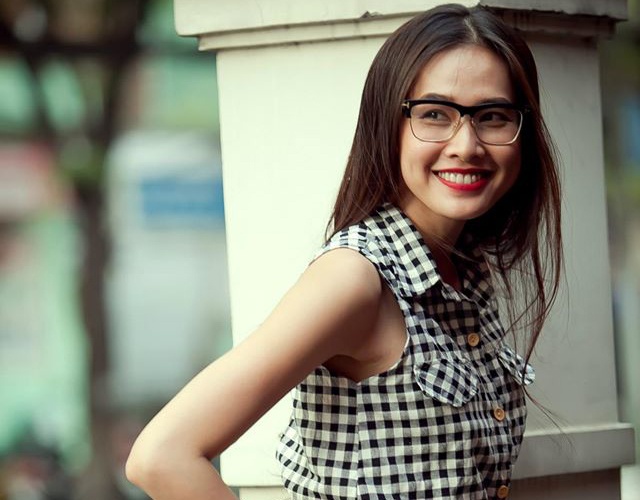 Duong My Linh kho nhan lai cha ruot hinh anh