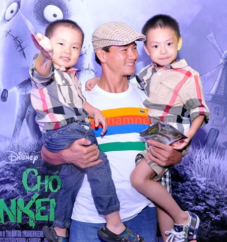 Hai quý tử nhà Xuân Bắc.