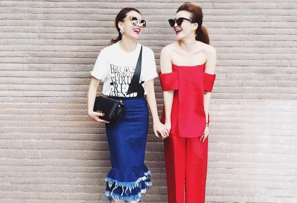 Nguoi dep Viet dien street style bat mat dao pho dau nam hinh anh