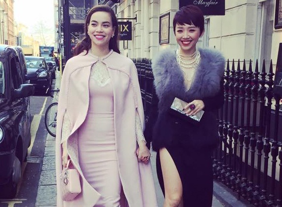 Ha Ho kin dao, Toc Tien goi cam gap David Beckham o Anh hinh anh