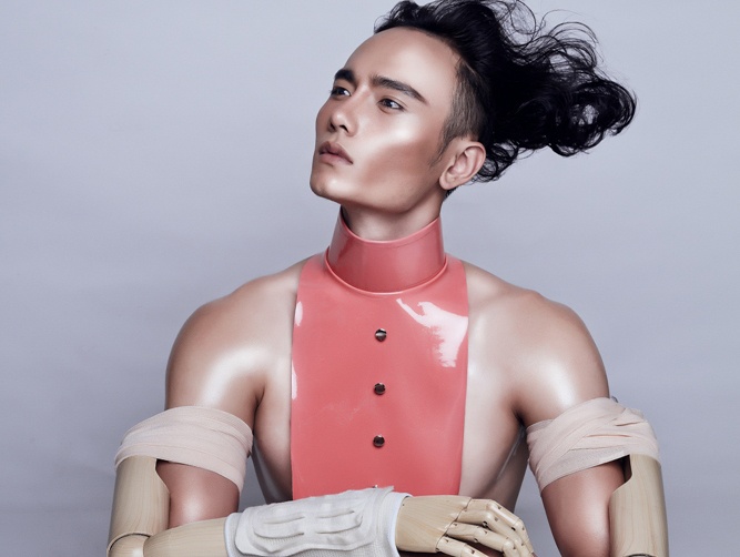 Duy Anh Next Top Model hoa than voi hinh tuong la lam hinh anh