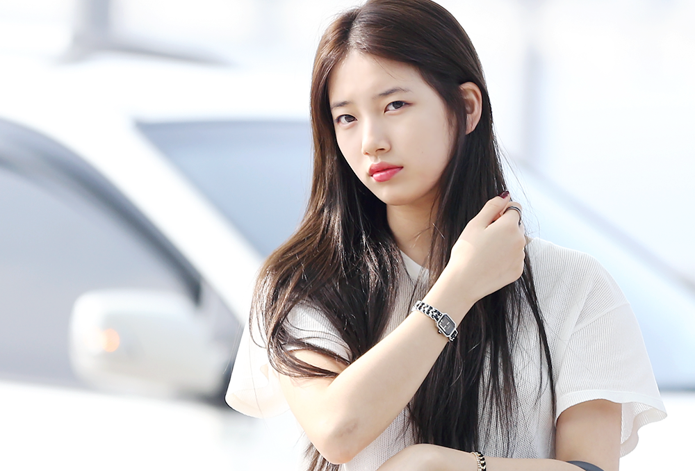 Phong cach doi lap nu tinh - bui phui cua ban gai Lee Min Ho hinh anh