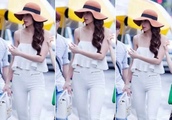 Dien thoi trang 'ca cay' sanh dieu nhu Ha Ho hinh anh