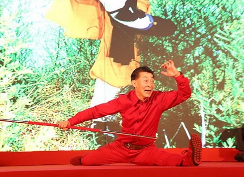 Nam diễn viên gạo cội Trung Quốc Lục Tiểu Linh Đồng.