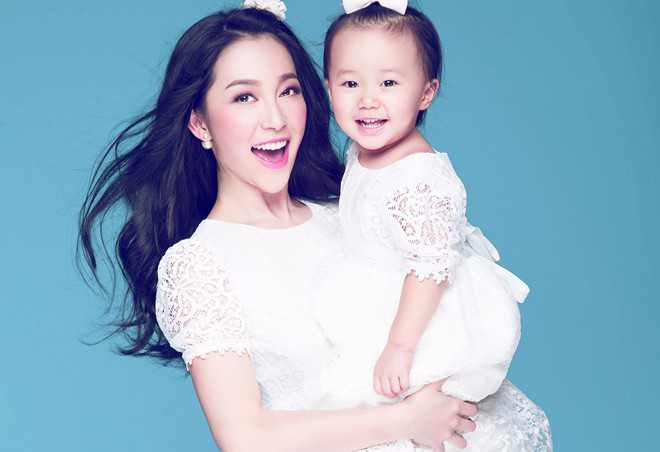 Linh Nga: 'Cha con gai o rat gan chung toi' hinh anh