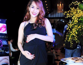 Sao Viet mang bau cuoi thai ky van sanh dieu du su kien hinh anh