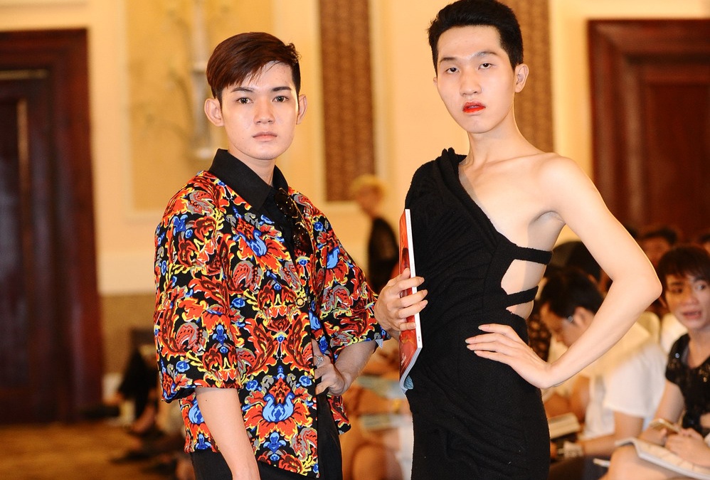 Thi sinh an mac doc la o buoi casting Project Runway hinh anh