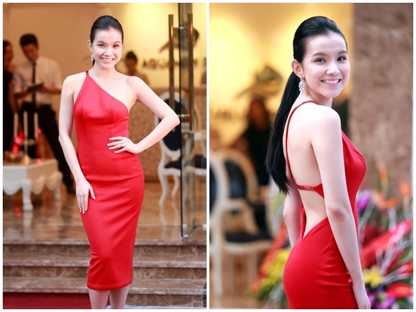 Vay ao goi cam cua nhung ba me hai con Vbiz hinh anh