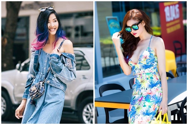 Truong Quynh Anh, Hoang Thuy sexy xuong pho noi bat tuan qua hinh anh