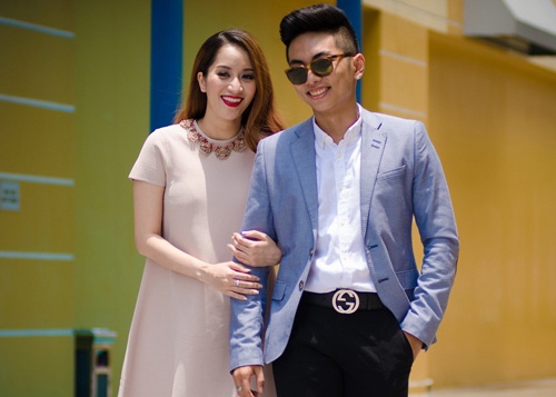 Gu thoi trang dong dieu cua Khanh Thi - Phan Hien hinh anh