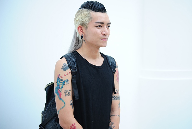 BB Tran xam day minh gay chu y o Next Top Model hinh anh