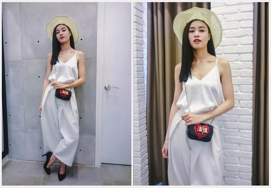 Lan Ngoc chuong mot ao hai day goi cam khi xuong pho hinh anh