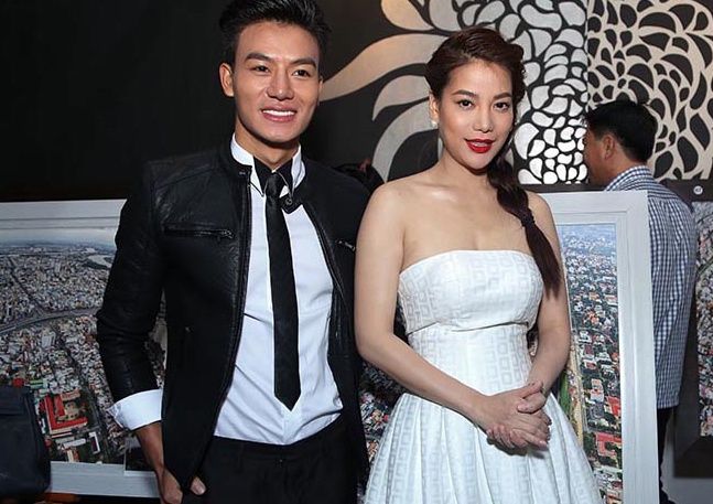 Truong Ngoc Anh mac sexy hoi ngo Hieu Nguyen hinh anh