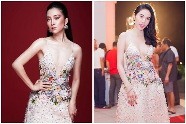 Nhung pha dung vay ao du su kien cua sao Viet hinh anh