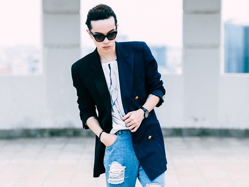 Tin do thoi trang Kelbin Lei pha cach voi 'cay den' hinh anh