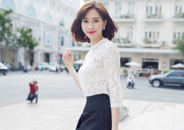 Thu Thao, Ha Ho mac doi thuong thanh lich nhat tuan hinh anh