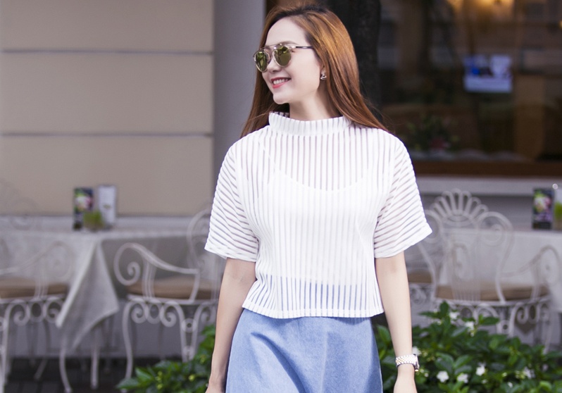 Minh Hang thu hut tren pho Sai Gon hinh anh