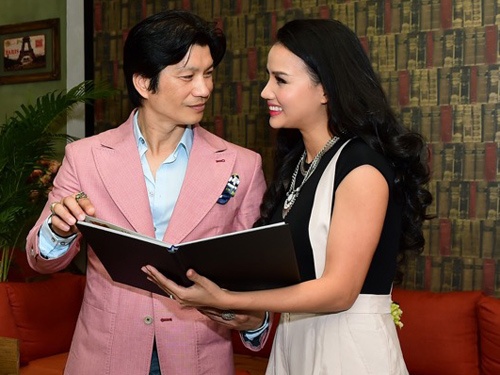 Dustin Nguyen - Bebe Pham tinh cam trong ngay khai truong hinh anh