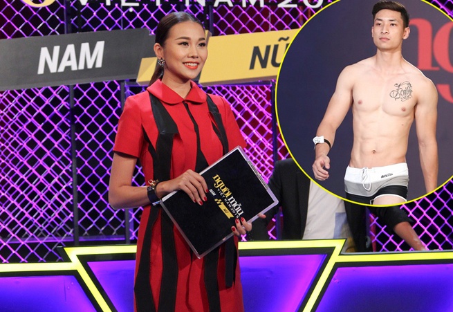 Thanh Hang goi thi sinh sau mui la 'chang trai cua toi' hinh anh