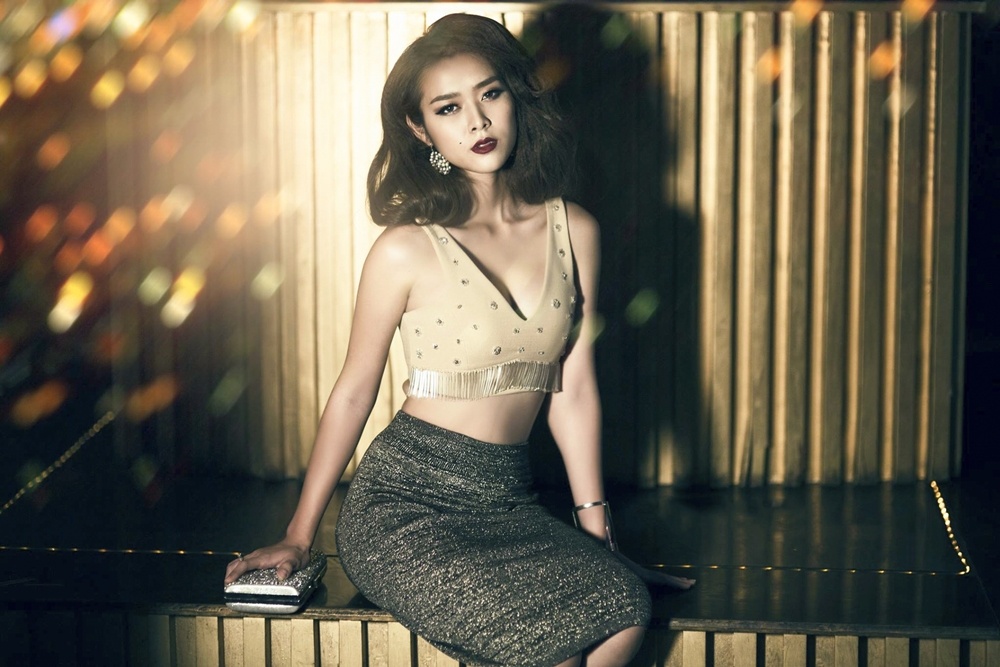 Diep Bao Ngoc goi cam hon khi lam me don than hinh anh