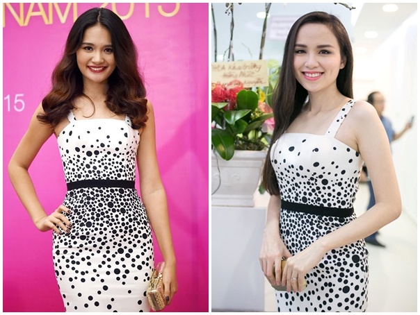 Nhung pha mac chung vay ao moi nhat cua my nhan Viet hinh anh